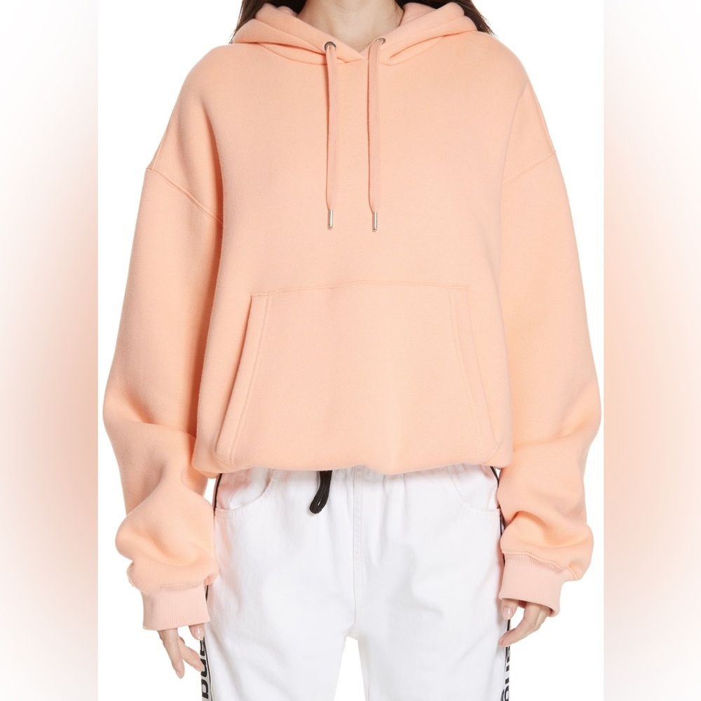 NWT Alexanderwang. T Dense Hoodie in Papaya